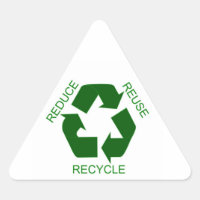 Etiqueta - reduza reusar, reciclar