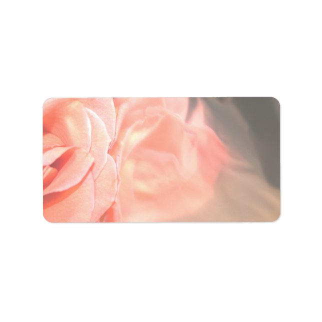 Etiqueta Reflexão rosa em prata (Frente)