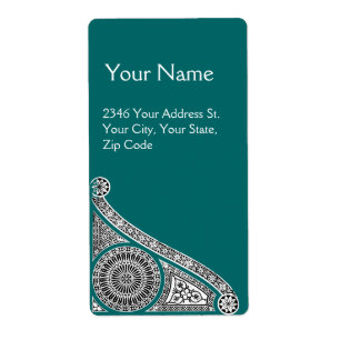 Etiqueta RENAISSANCE Azul verde