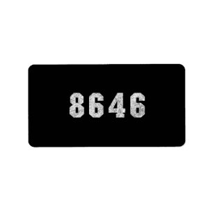 Etiqueta Republicano Trump 86 46