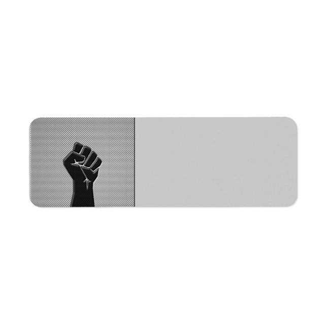 Etiqueta Resistência à Solidariedade no Estilo de Impressão (Frente)