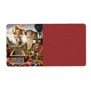 Etiqueta Ressurreição do Cristo