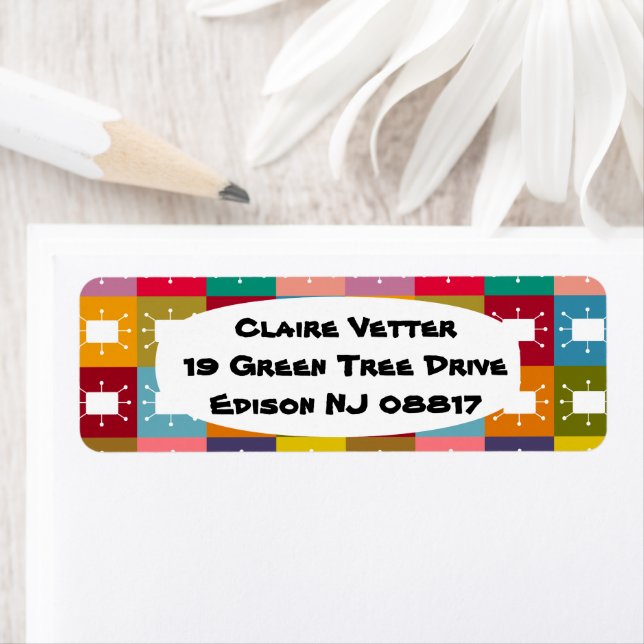 Etiqueta Retângulos Atômicos (Insitu)