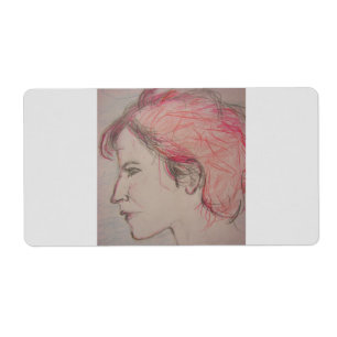 Etiqueta retrato de menina