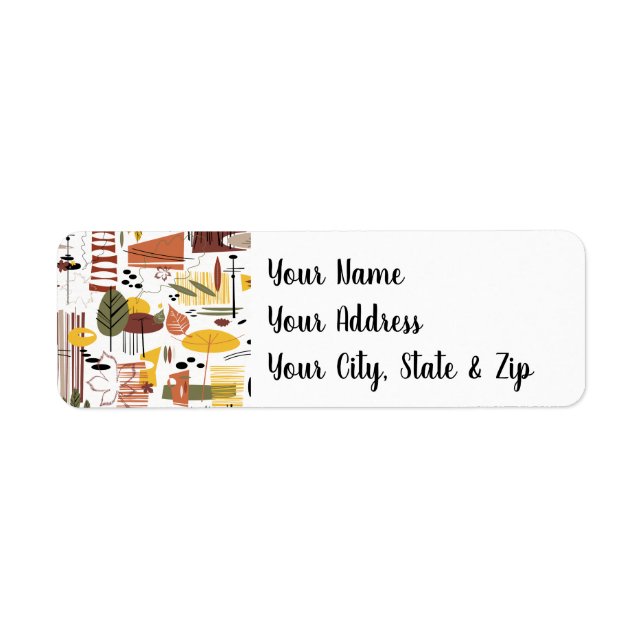 Etiqueta Retro Queda A Go-Go (Frente)