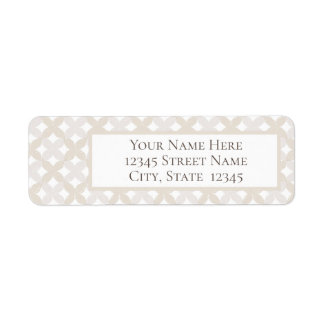 Etiqueta Return Address Label