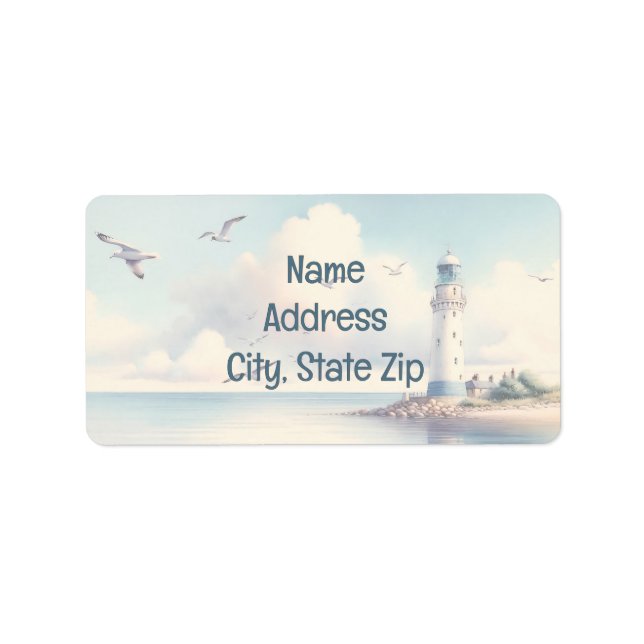 Etiqueta Return Address Label (Frente)