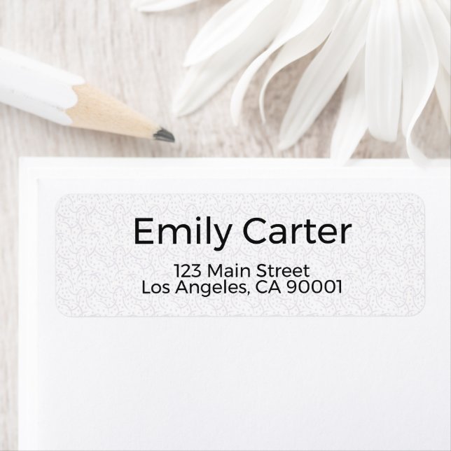 Etiqueta Return Address Label (Insitu)
