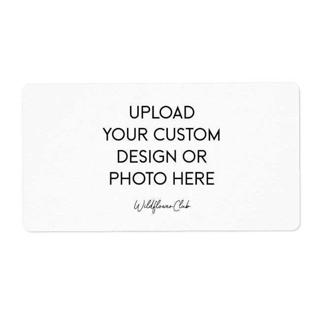 Etiqueta Return Address Label (Frente)