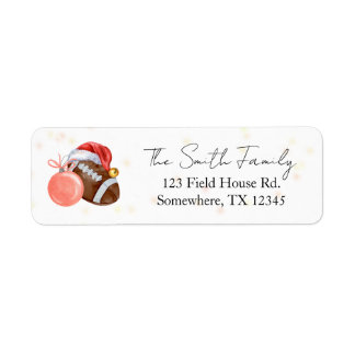 Etiqueta Return Address Label