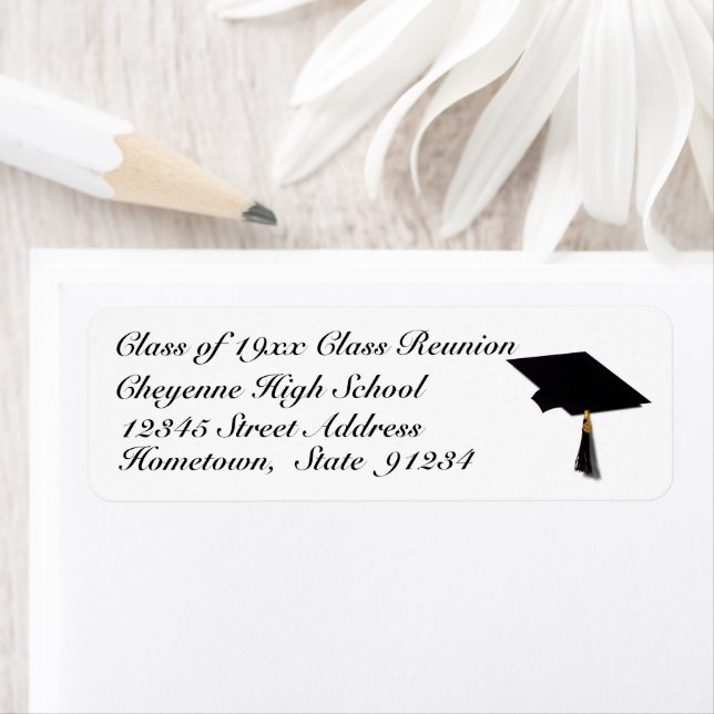 Etiqueta Reunião do Segundo grau Boné Formando (Insitu)