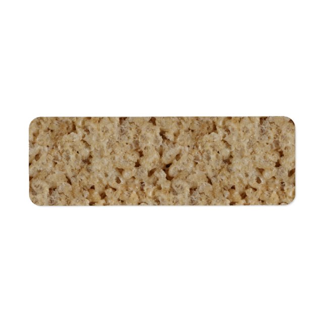 Etiqueta Rice Crispy Trek (Frente)