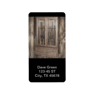 Etiqueta Rifles de Armamento Russo do País Ocidental