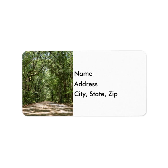 Etiqueta Road To Angel Oak (Frente)