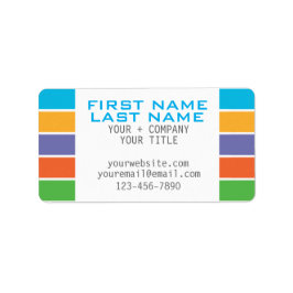 Etiqueta RODAN striping + CAMPOS inspirados