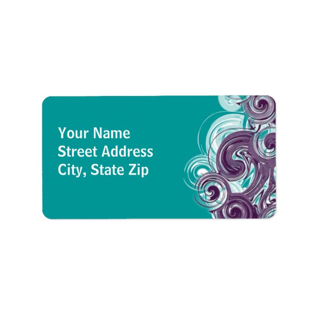 Etiqueta Rolando Borda do Lado Roxo (Frente)