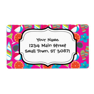 Etiqueta Rosa da bola de praia dos óculos de sol dos