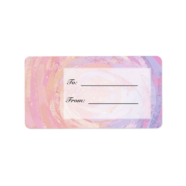 Etiqueta Rosa e Cheirosa (Frente)