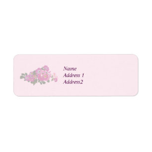 Etiqueta Rosa Pink Rambler Salve a Data