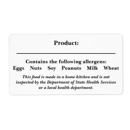 Etiqueta ROTULAGEM DE SEGURANÇA comida Legislação aplicável