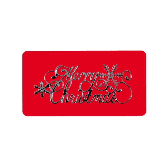 ETIQUETA ROTULAGENS DE ENDEREÇO DE NATAL VERIFICAÇÕES SAZON (Frente)