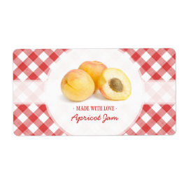 Etiqueta Rótulo Apricot Jam