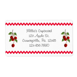 Etiqueta Rótulo da Cherry Bunch Business