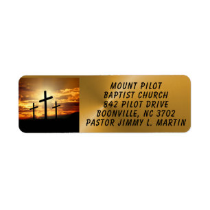 ETIQUETA RÓTULO DA IGREJA