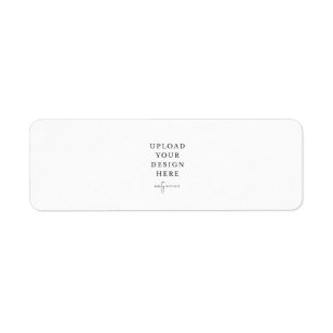 Etiqueta Rótulo de 0,75" x 2,25" - Paisagem