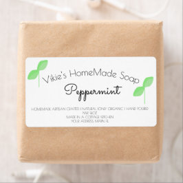 Etiqueta Rótulo de Arte de Soap Orgânico