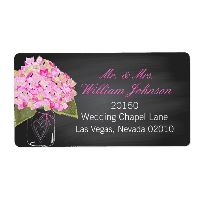 Etiqueta Rótulo de Casamento do Quadro de Contentores, Hydr (Frente)