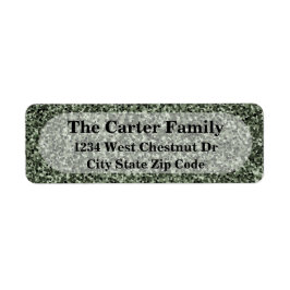 Etiqueta Rótulo de devolução de endereço do escritório do c