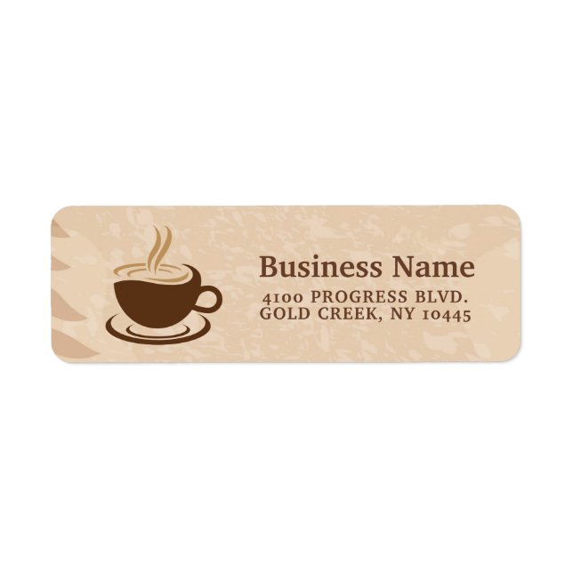 Etiqueta Rótulo de Embalagem de Café Boho (Frente)