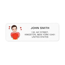 Etiqueta Rótulo de Endereço