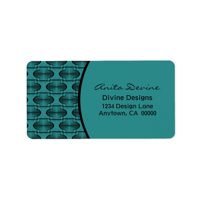 Etiqueta Rótulo de Endereço Arches Antigos (Frente)