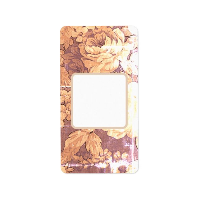 Etiqueta Rótulo de Endereço ART E DESIGN STYLE (Frente)