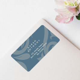 Etiqueta Rótulo de Endereço Clássico de Casamento do Vintag