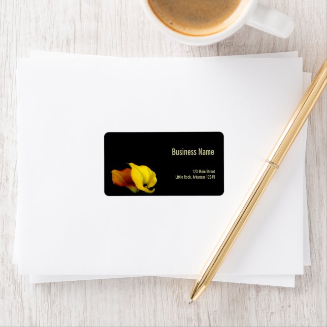 Etiqueta Rótulo de Endereço Comercial (Insitu)