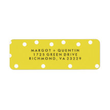 Rótulo de Endereço da Estação Brilhante