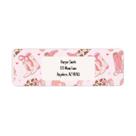 Etiqueta Rótulo de Endereço de Devolução das Primeiras Rapa