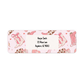 Etiqueta Rótulo de Endereço de Devolução das Primeiras Rapa