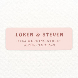 Etiqueta Rótulo de Endereço de Devolução de San Miguel