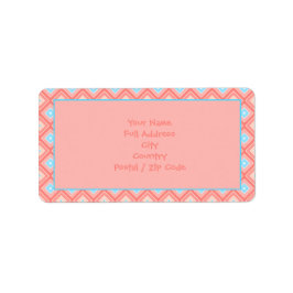 Etiqueta Rótulo de Endereço de Devolução Grande