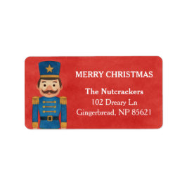 Etiqueta Rótulo de Endereço de Natal do Quebra-Carga