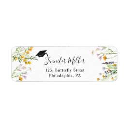 Etiqueta Rótulo de Endereço de Regresso para Graduação de F