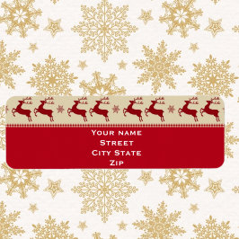 Etiqueta Rótulo de Endereço de Retorno da Revista