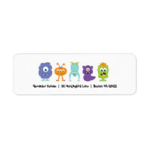 Rótulo de Endereço de Retorno de Mash Monster