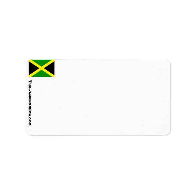 Etiqueta Rótulo de Endereço do Jamkingshow (Frente)