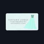 Etiqueta Rótulo de Endereço do Palhaço de Glitter da Mineir<br><div class="desc">Rótulo de Endereço do Palhaço de Glitter de Mint Teal Dress Perfeito para o Partido Quinceanera,  Partido Doce 16,  Aniversários,  Bachelorette,  Chá de panela Ver artigos de Correspondência incluindo adesivos,  Etiquetas de Nápoles e muito mais.</div>