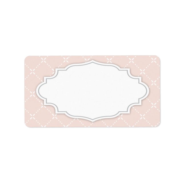 Etiqueta Rótulo de Endereço do Trellis (Frente)